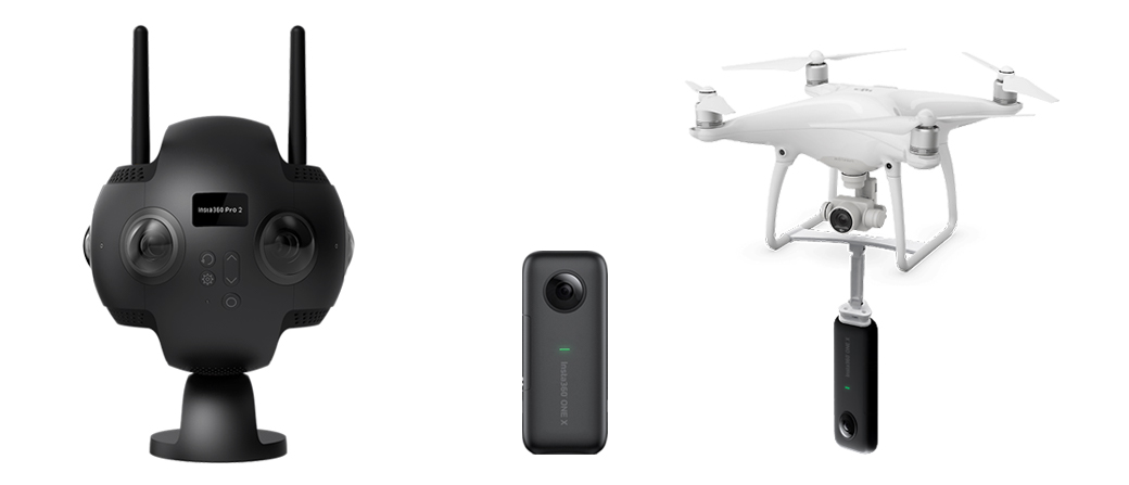 VR撮影機材 insta360 prp one x
